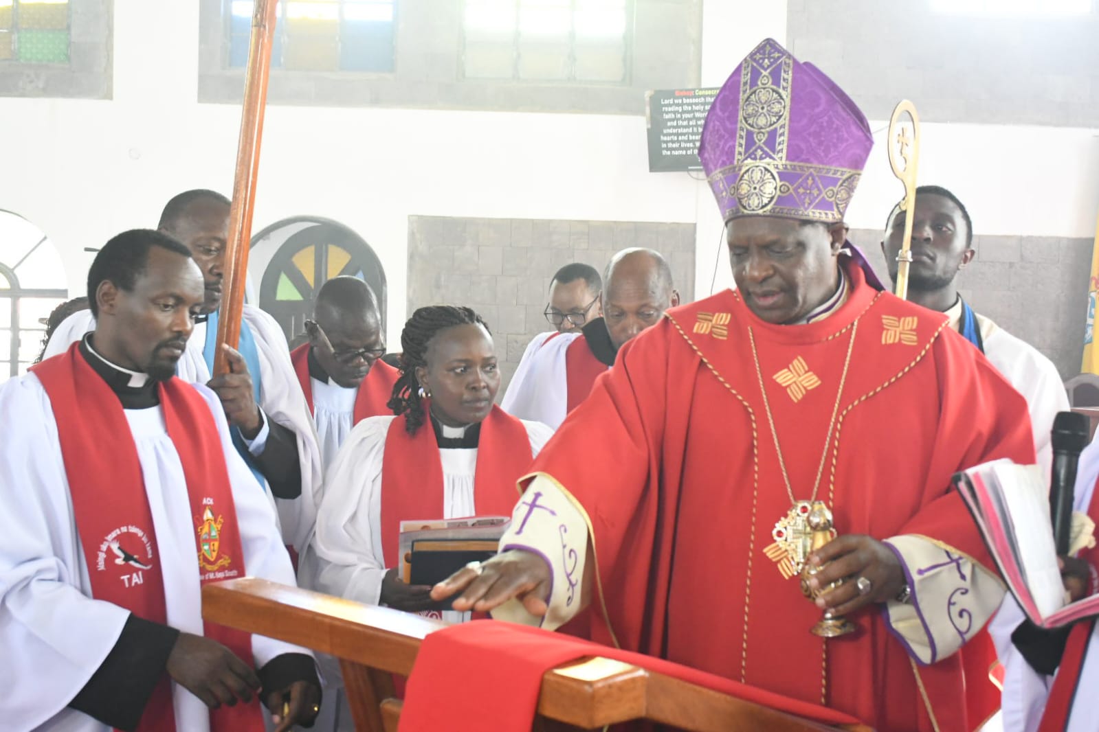NEW ST PETERS SATELLITE SANCTUARY CONSECRATED